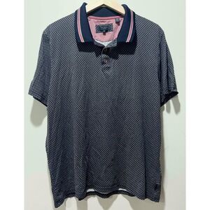 Ted Baker London Mens Geometric Print Short Sleeve‎ Polo Shirt size 5